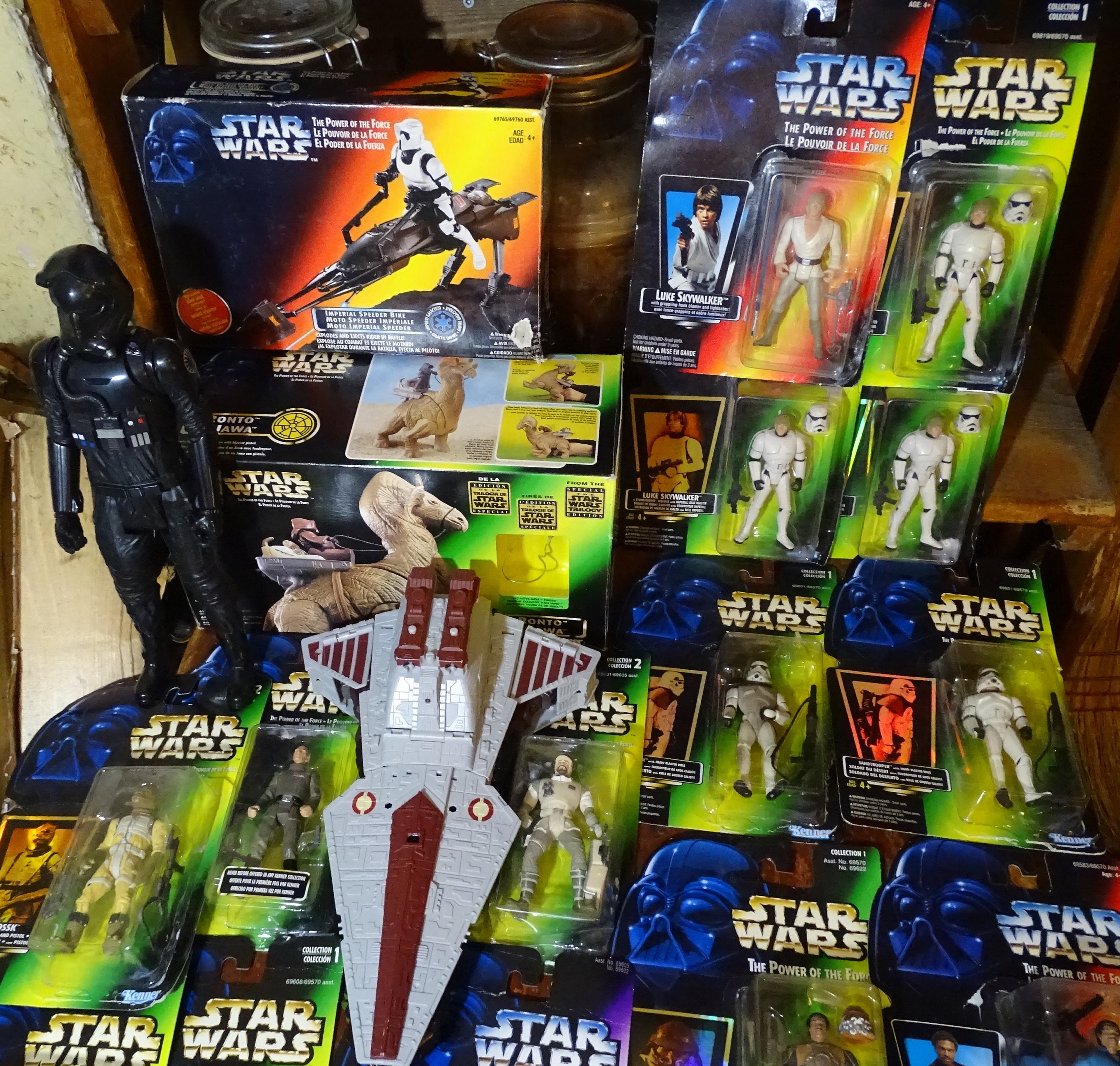 スターウォーズ アクションフィギュア パワーオブザフォース POTF