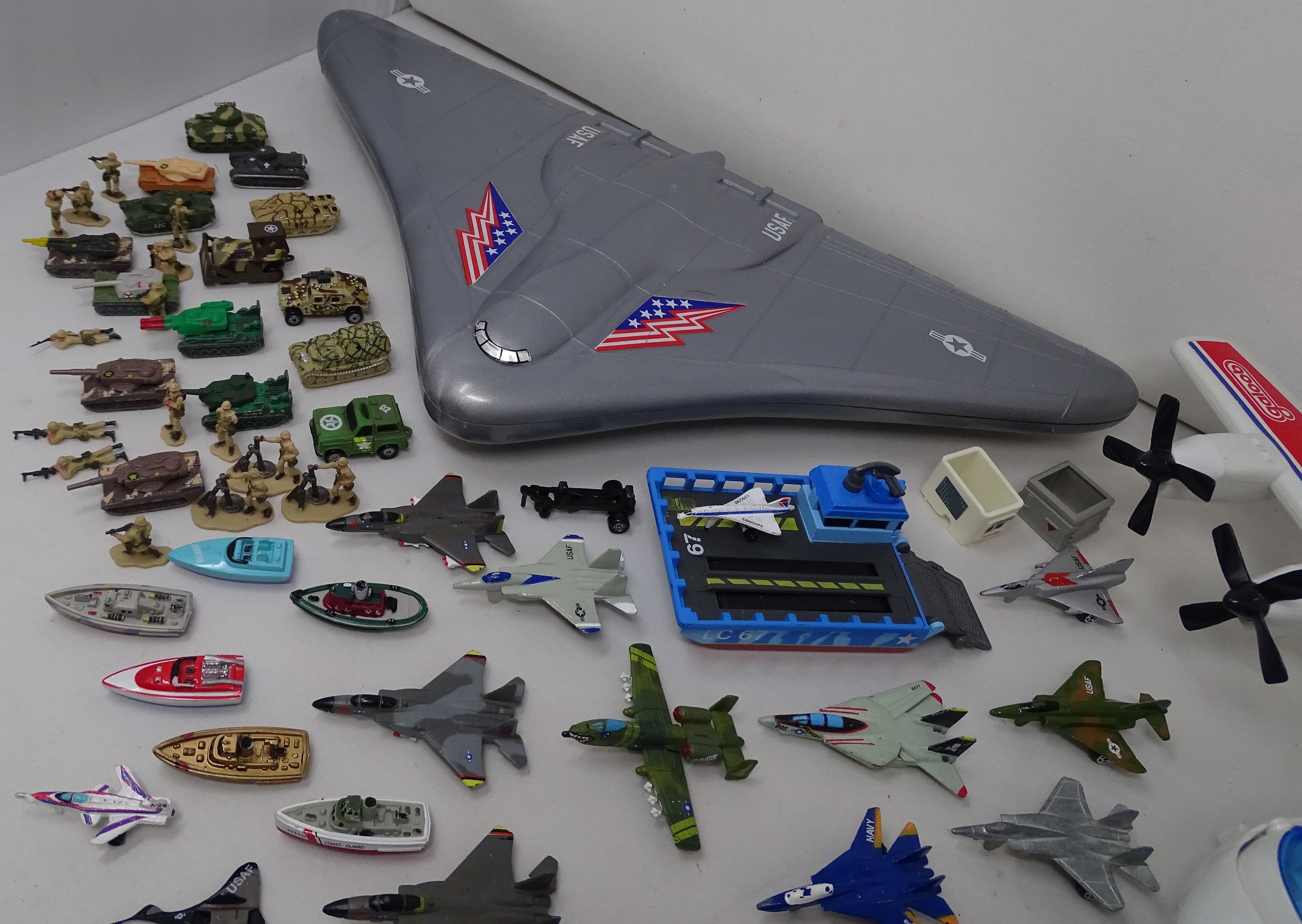 Micro Machines Military Lot Play Sets Vehicles Planes Ships 