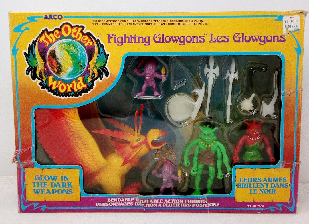 最新最全の Arco the Toys 80s Set Box Glowgons Fighting Worlds Other キャラクター