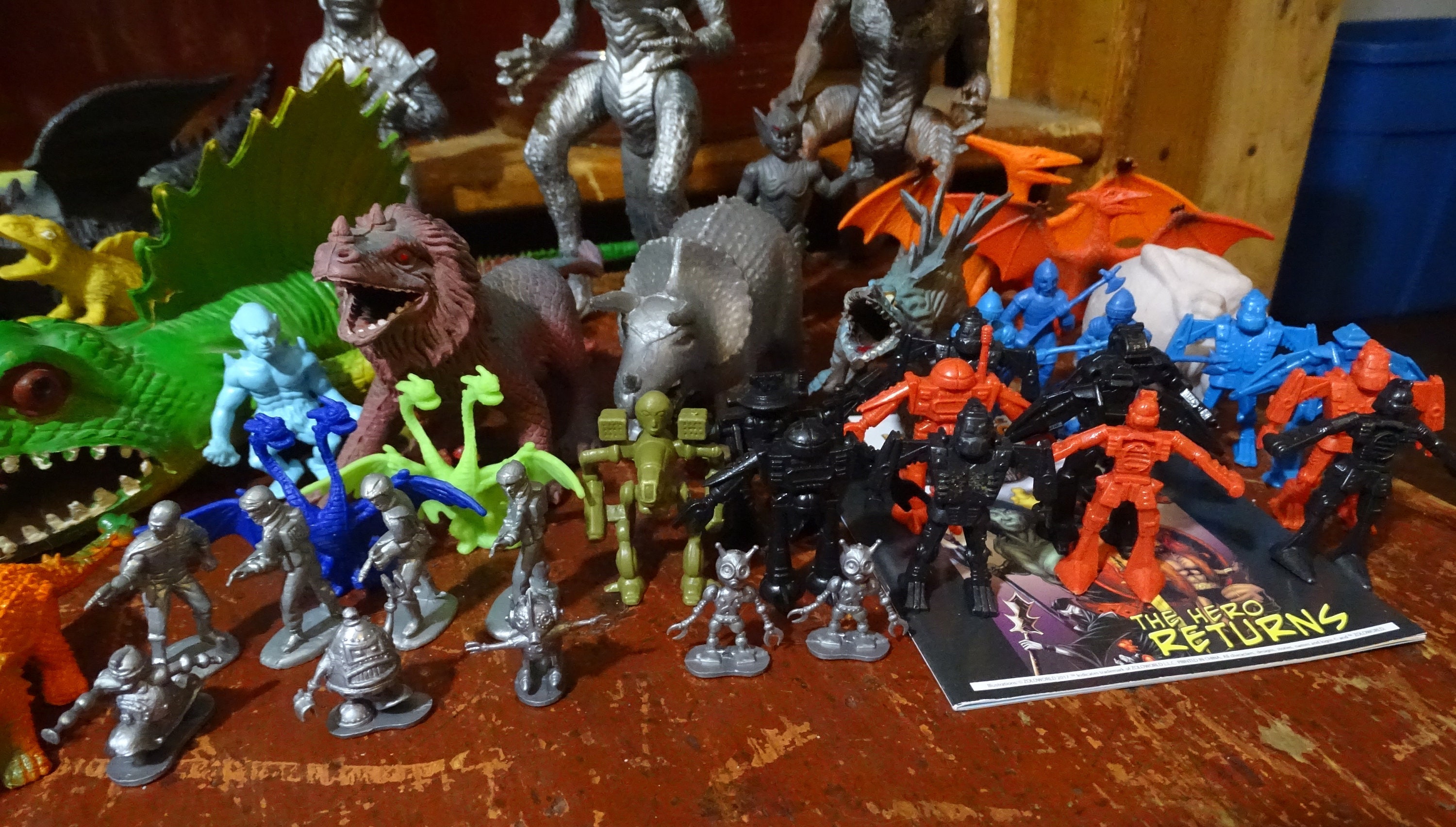 ビンテージ80s 激レアモンスター フィギュア 8体セット美品！ Vintage 80s Toy Lot Starcat Defenders of the Planets Dragon Riders