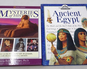Ancient Egypt and Mysteries of History books pyramid Pharos