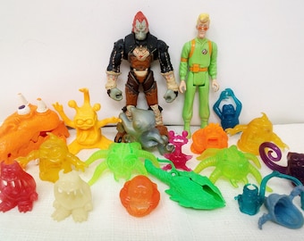 Vintage Real Ghostbusters Monster Ghost Figure Lot