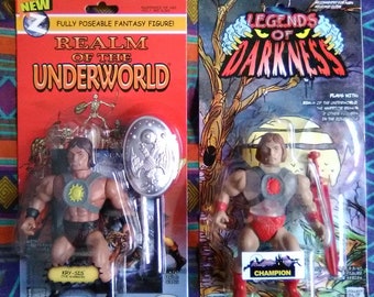 Legends of Darkness Realms of the Underworld Krysis Carded Action Figure Zoloworld  MOTU KO