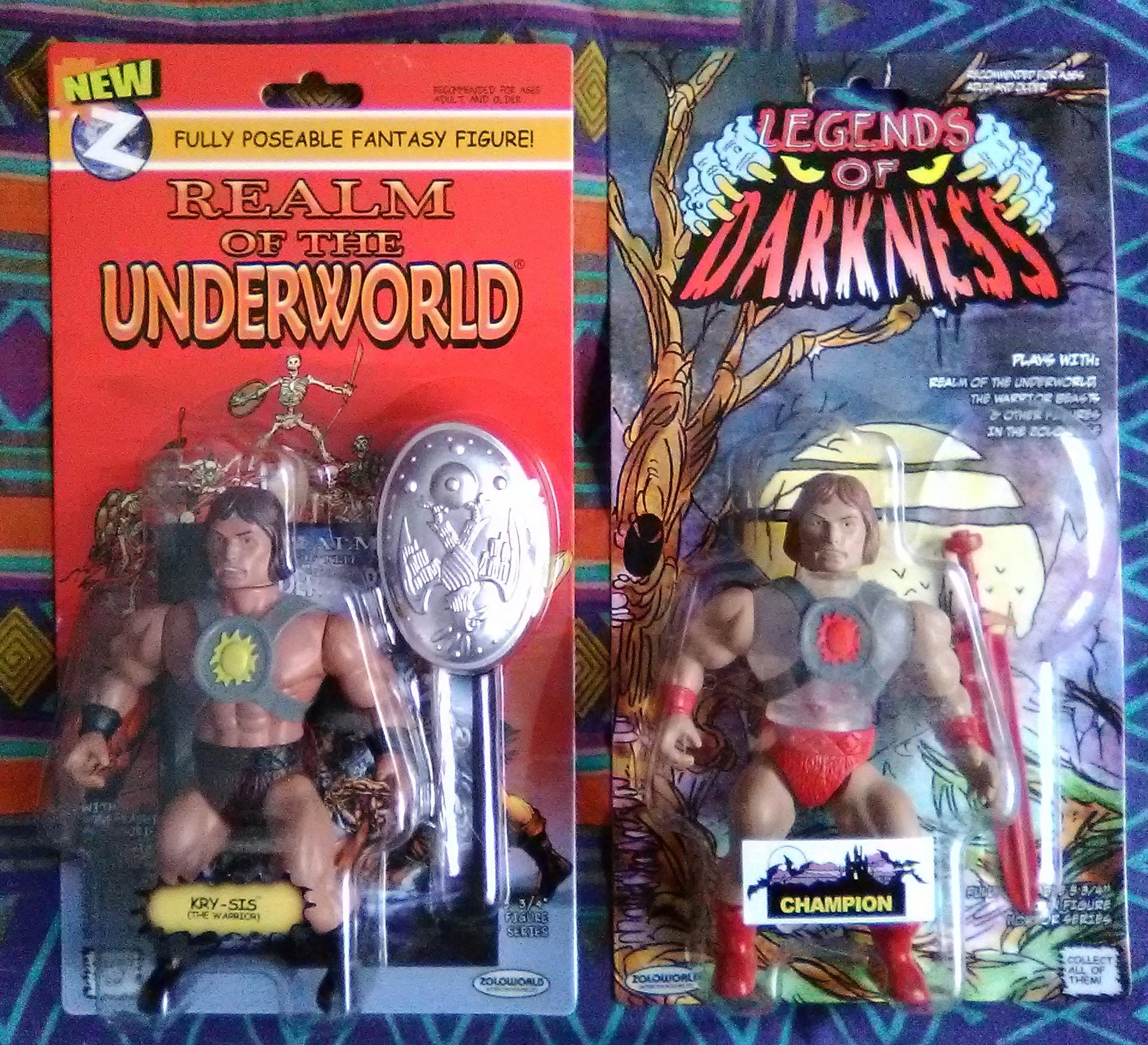 Legends of Darkness Realms of the Underworld Krysis Carded Action