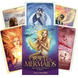 Oracle des sirènes Lucy Cavendish Cartes Divination Occulte Taro