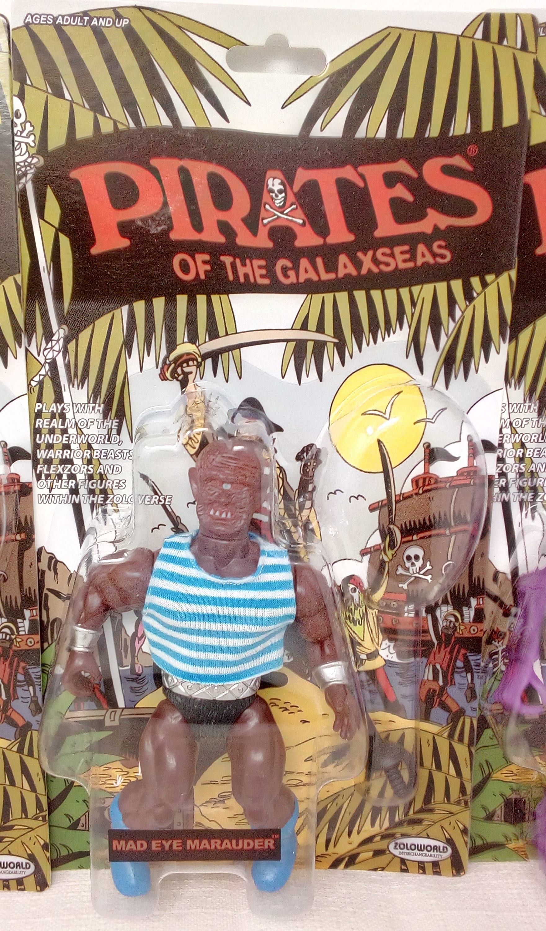 Pirates of the Galaxseas Mad Eye Marauder Rotu Carded Action