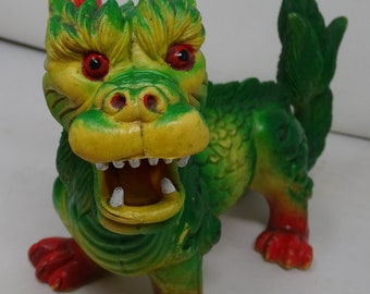 Vintage Foo Dogs Chinasaur Chinese Dragon Monster 80s Toys MOTU KO Fantasy Statuettes Sci Fi Science Fiction Figures Etsy Denmark