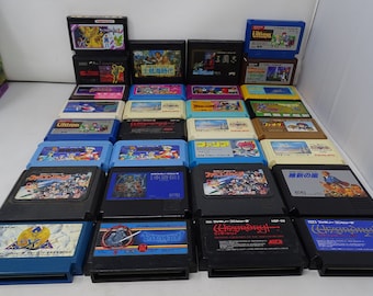 36 NTSC-J Famicom Game Cartages RPG and Adventure Game lot Obscure classics