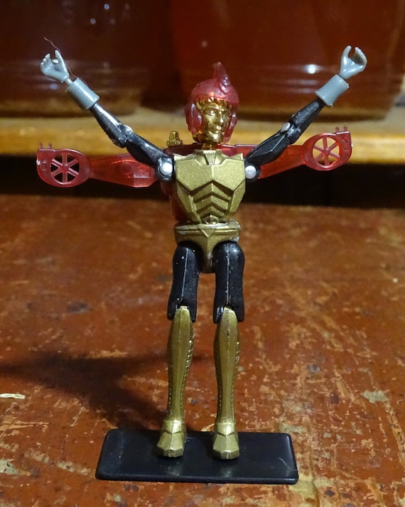 Palisades Micronauts Mail Away Exclusive Space Glider Gold Red