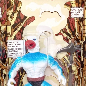 Guerrero Bestias Tomahawk Sin puñetazos Carta Zoloworld Acción Figura MOTU KO