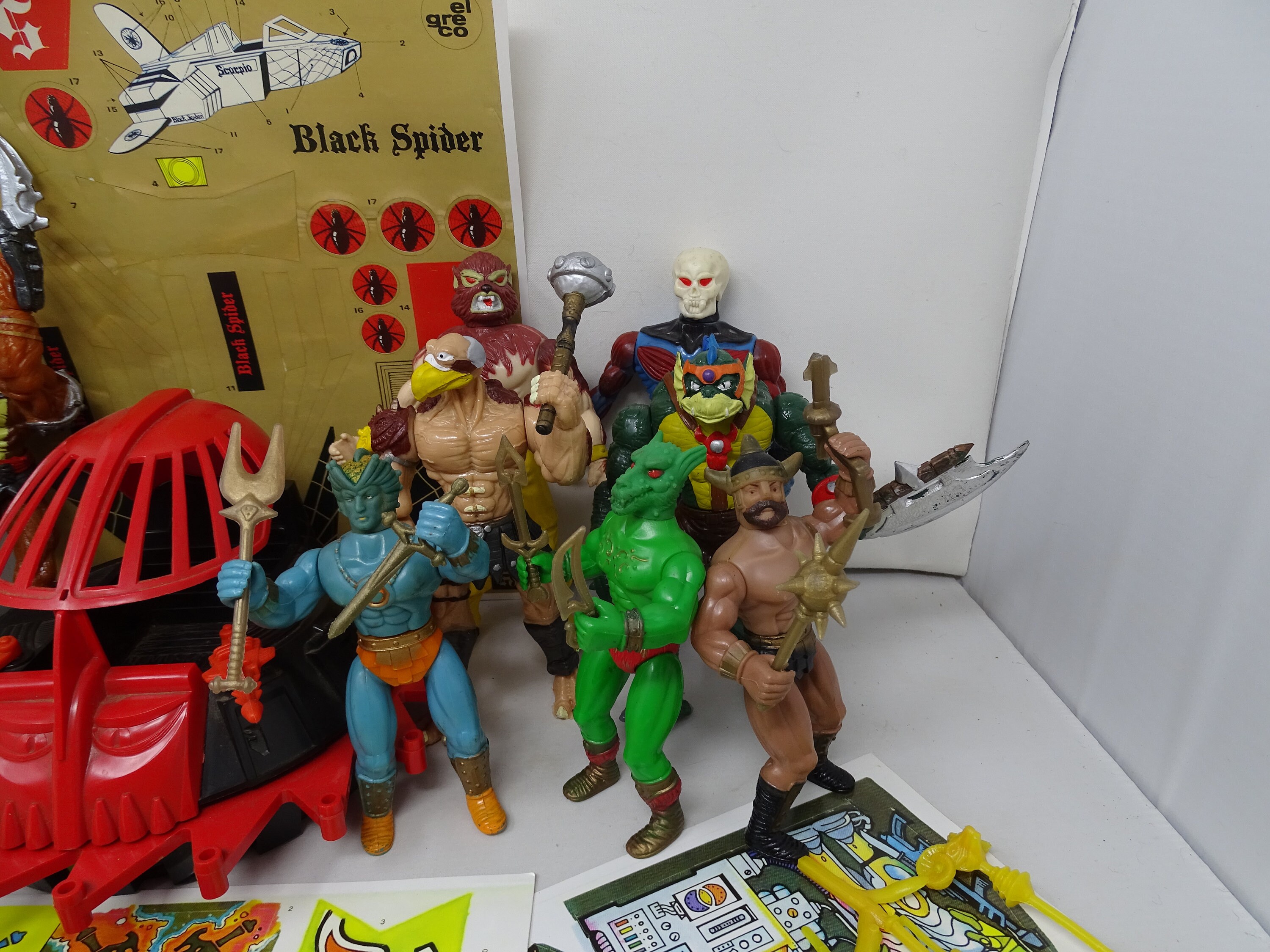Rare MOTU KO Lot Soma Fantasy World Ninja Assassin Defender