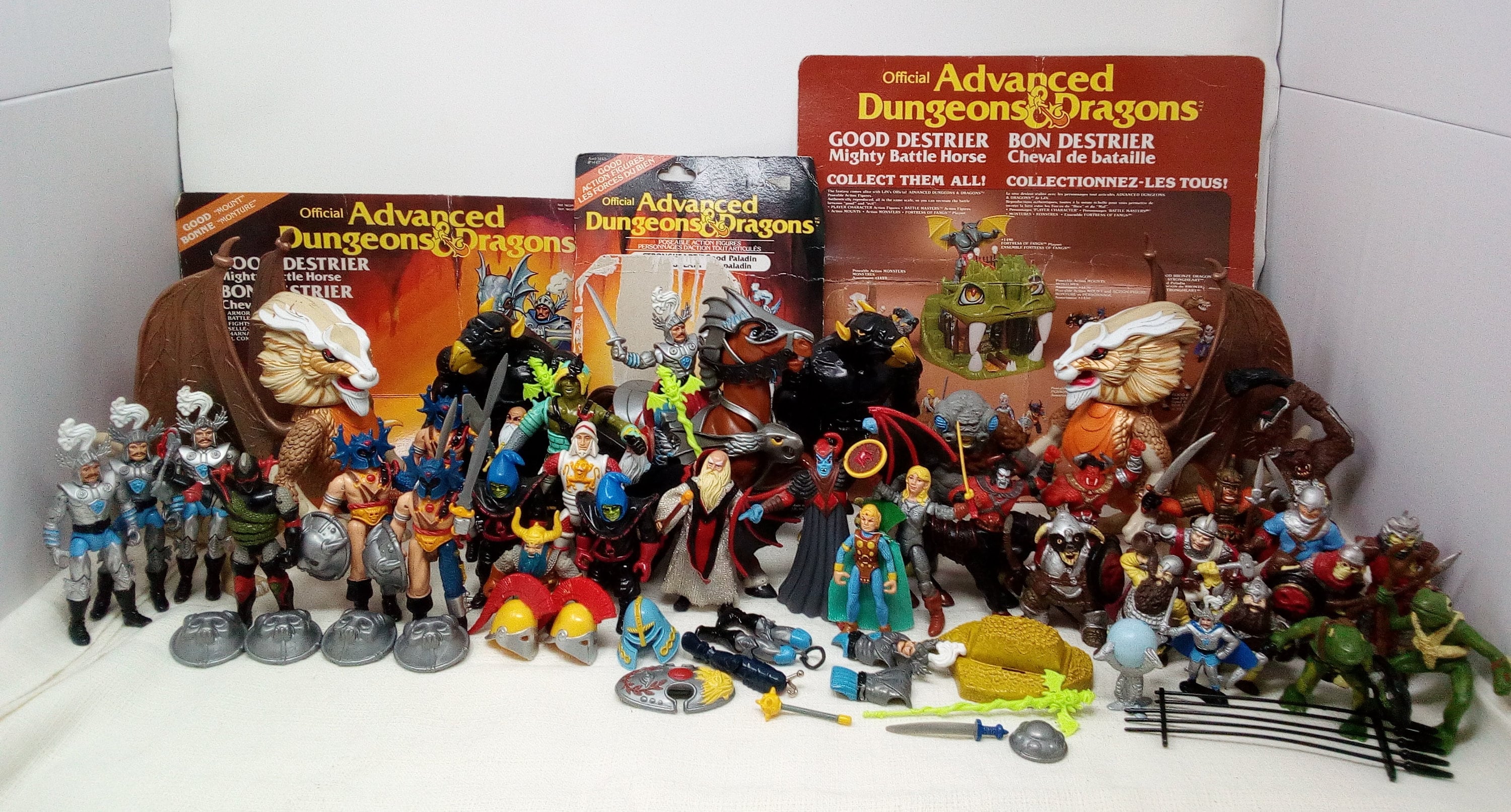 dungeons and dragons toys from the 80's