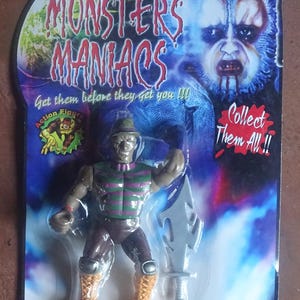 Mannix Monster Maniacs Nightmare Freddy Freddy Kruger Super Rare