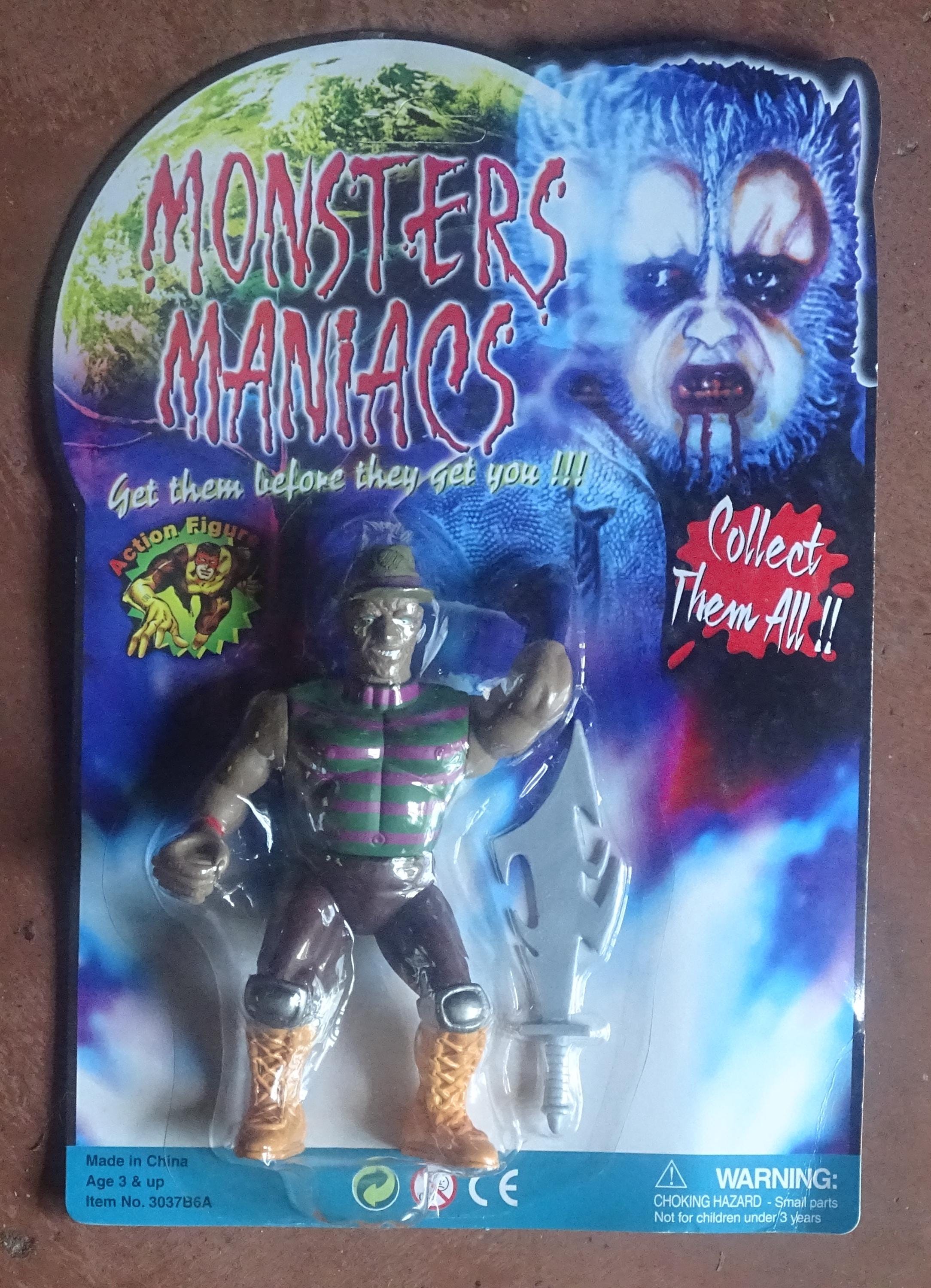 Mannix Monster Maniacs Nightmare Freddy Freddy Kruger Super Rare
