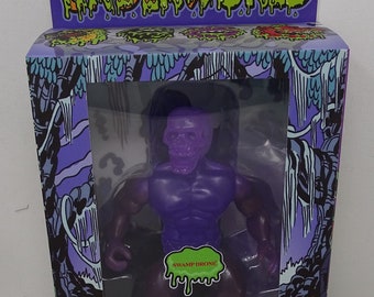 Lila Träskdrönare Slimed Drones Strong Leg Variant Rotu Zoloworld Krigare Beasts Actionfigur MOTU KO