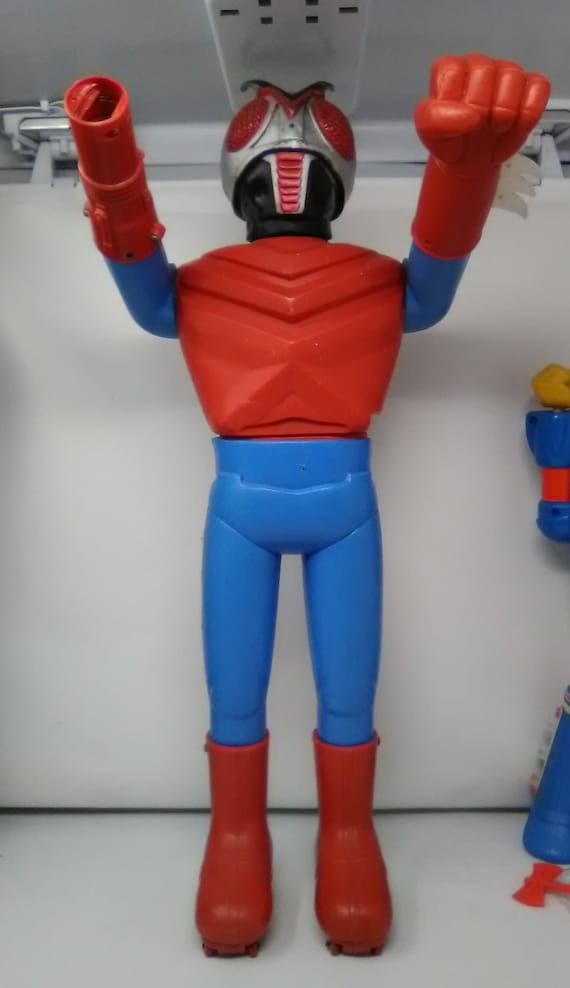 絶版モデル Yamama WARRIORS ソフビ　未開封 Jugarama Aquaman Jumbo Machinder Shogun Warrior KO Mexico 70s - Etsy