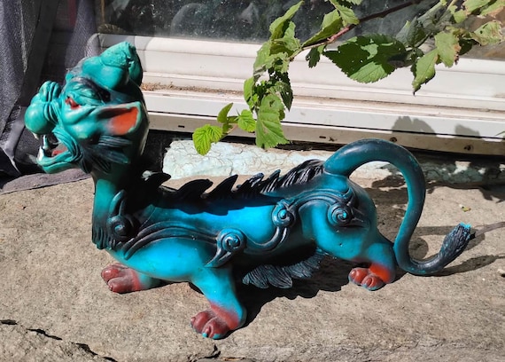 Vintage Foo Dogs Chinasaur Chinese Dragon Monster 80s Toys MOTU KO