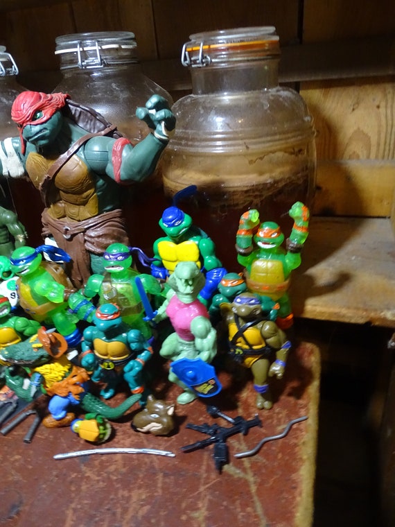 ヴィンテージ タートルズ 模造品 ロット ターリー ギャング TMNT 90