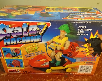 Rzadka figurka akcji Galaxy Warriors z 1990 roku End of Time Skate Machine Last Battle, podróbka Warrior Beasts MOTU KO