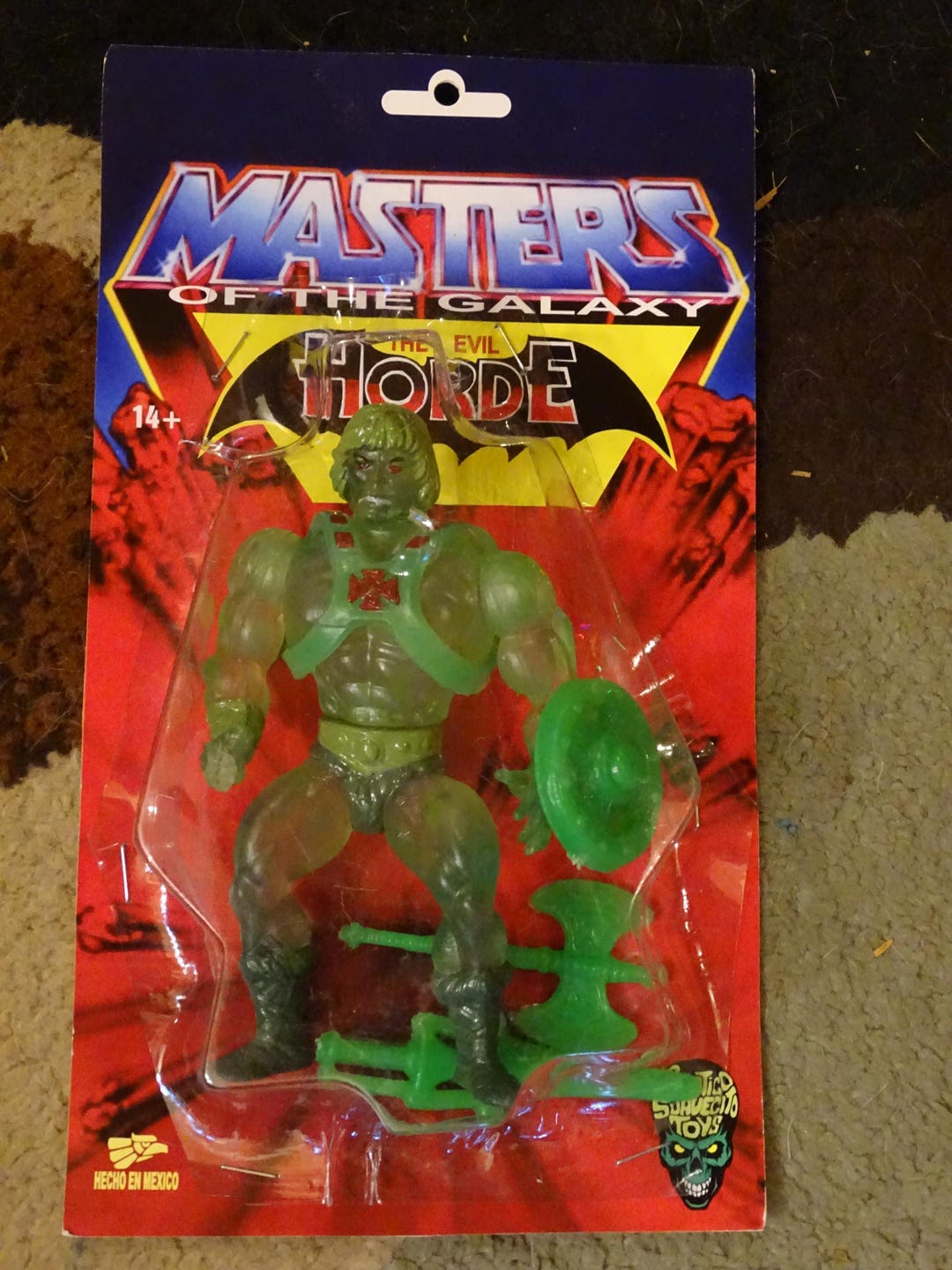 Figurine Vintage Bootleg Challenger (Mannix?) - Action Figure MOTU Ko - Rare