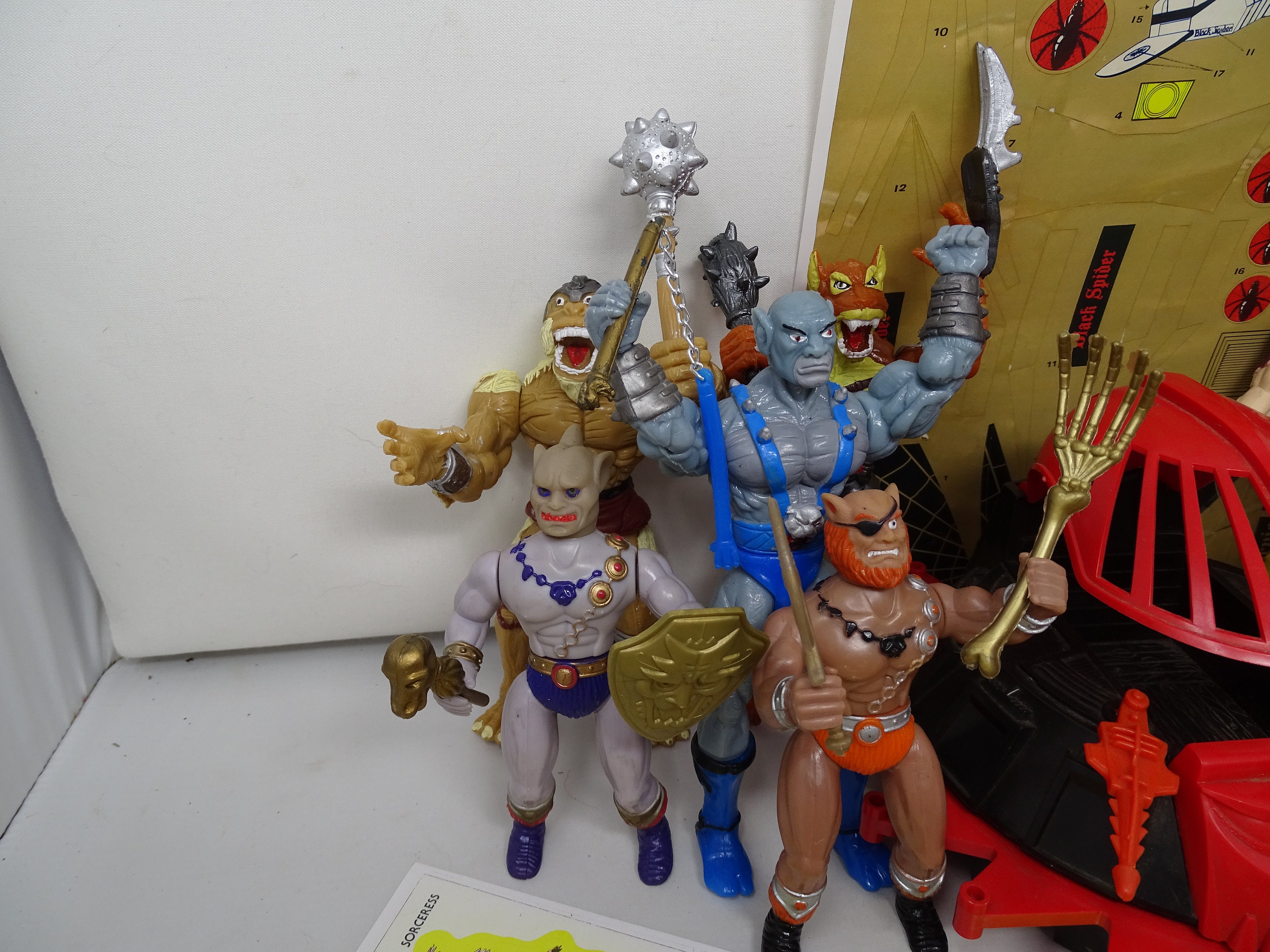 Rare MOTU KO Lot Soma Fantasy World Ninja Assassin Defender