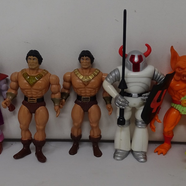 Vintage Blackstar Lot MOTU Thundercats Vintage Spielzeug 80er Jahre Action Figuren