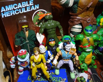 ヴィンテージ タートルズ 模造品 ロット ターリー ギャング TMNT 90