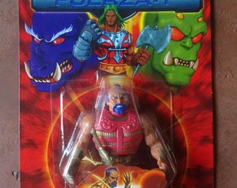 Top Toys Fuzera T Shidoshi Seltenes argentinisches MOTU KO Vintage 90er Jahre Spielzeug