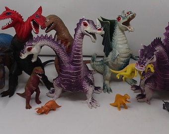 Imperial Dragon Monster Lot 80s Toys MOTU Fantasy Sci Fi Science Fiction Figures