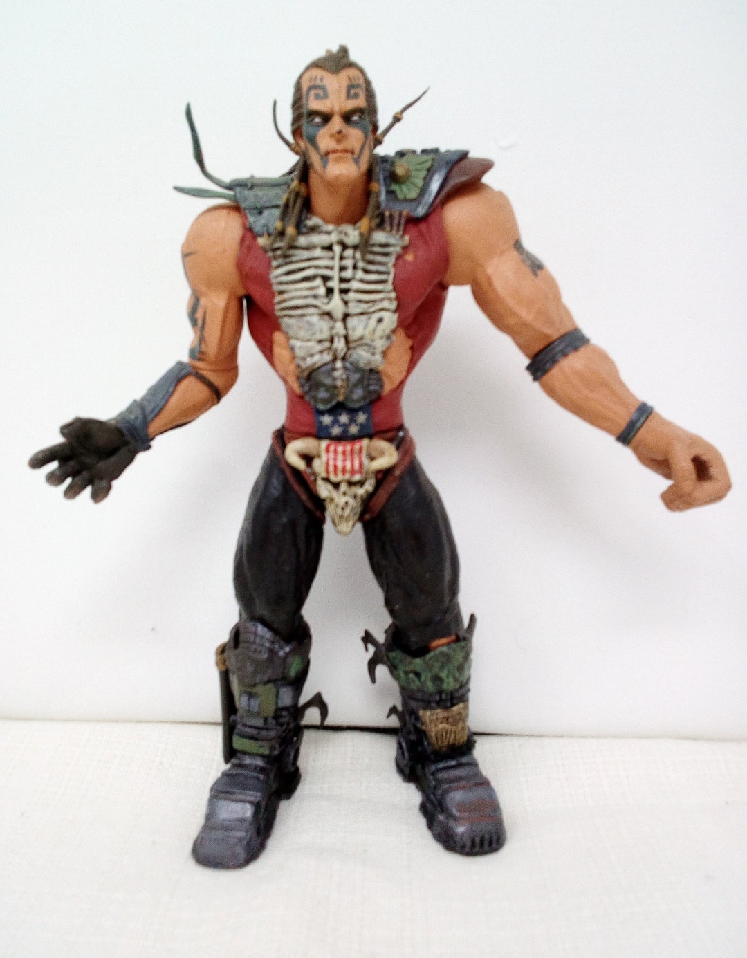 最終価格　ヴィンテージ1985 ピューター ゾウ クリスタル ミニチュア MOC 1985 Masters of the Universe (MOTU) Snout Spout Action Figure