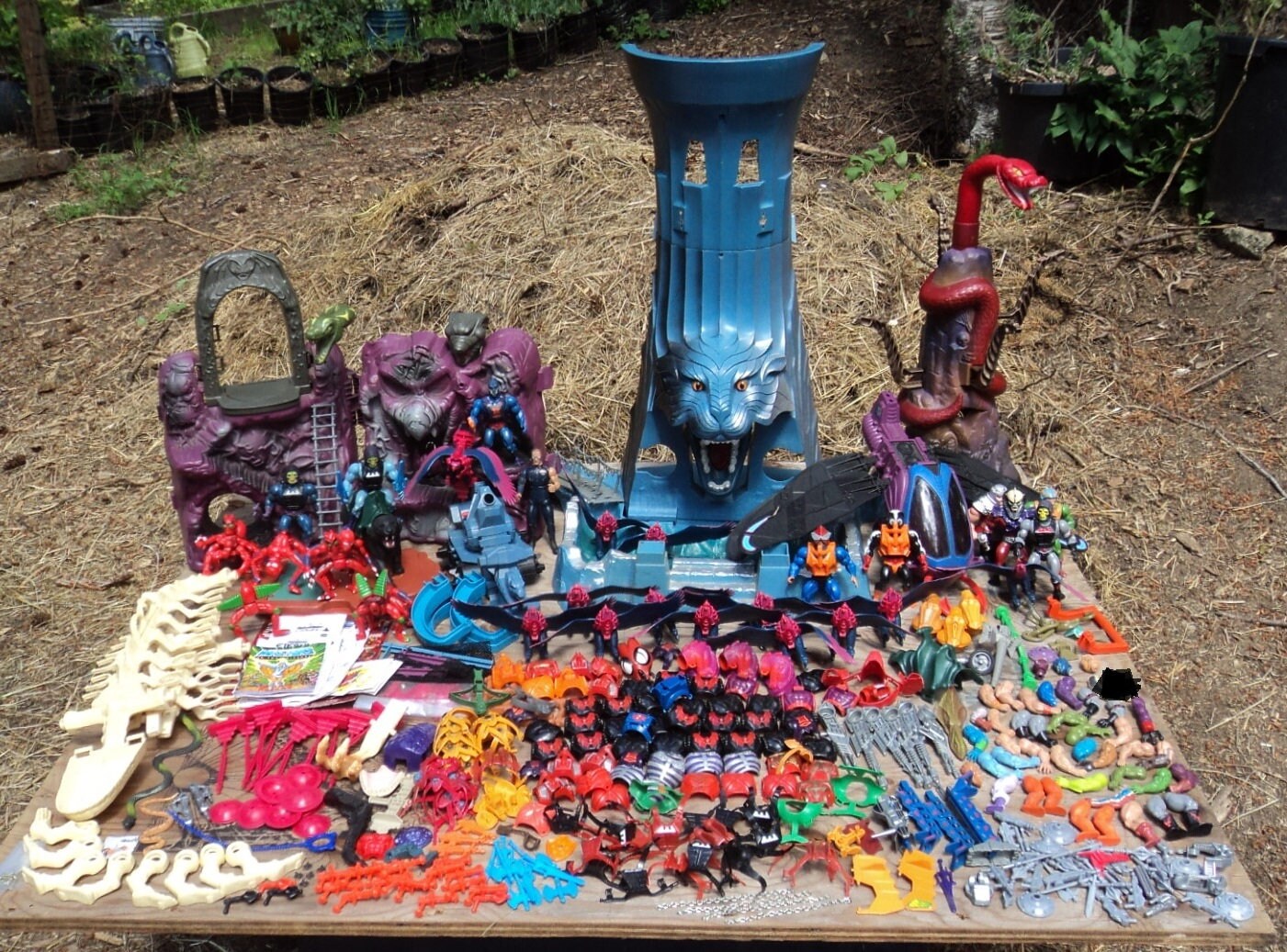 Eternia Playset lot Masters of the Universe Rare 80s Etsy