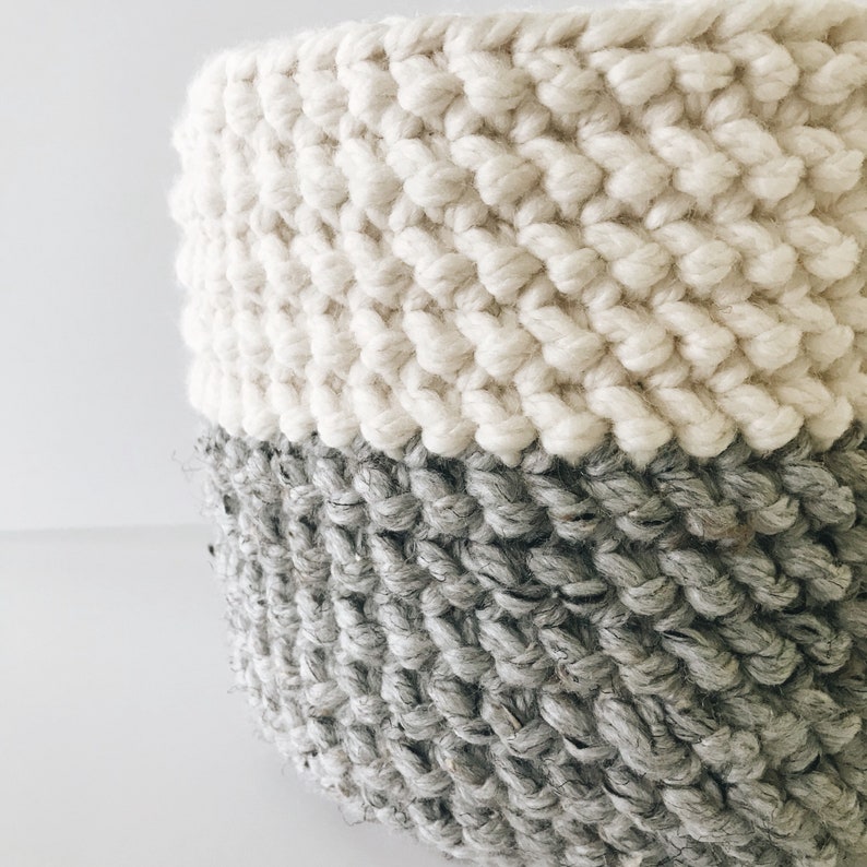 Large Planter Basket The Colorblock Collection Large 8 diameter