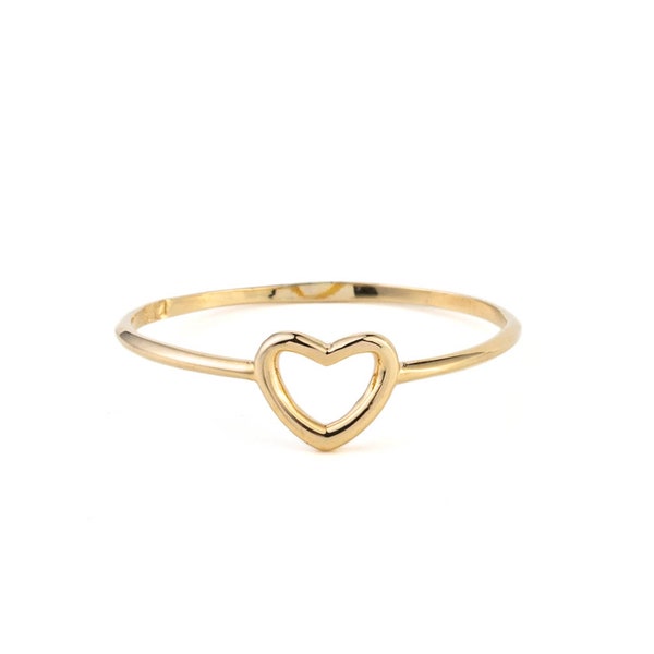 Gold Heart Ring - Shop Online - Etsy