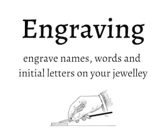 Jewellery Engraving