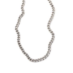 Curb Chain, Stainless Steel Chain, Chunky Necklace, Cuban Link Necklace, Mens Jewelry, Mens Necklace, Mens Gift, Gift for Him