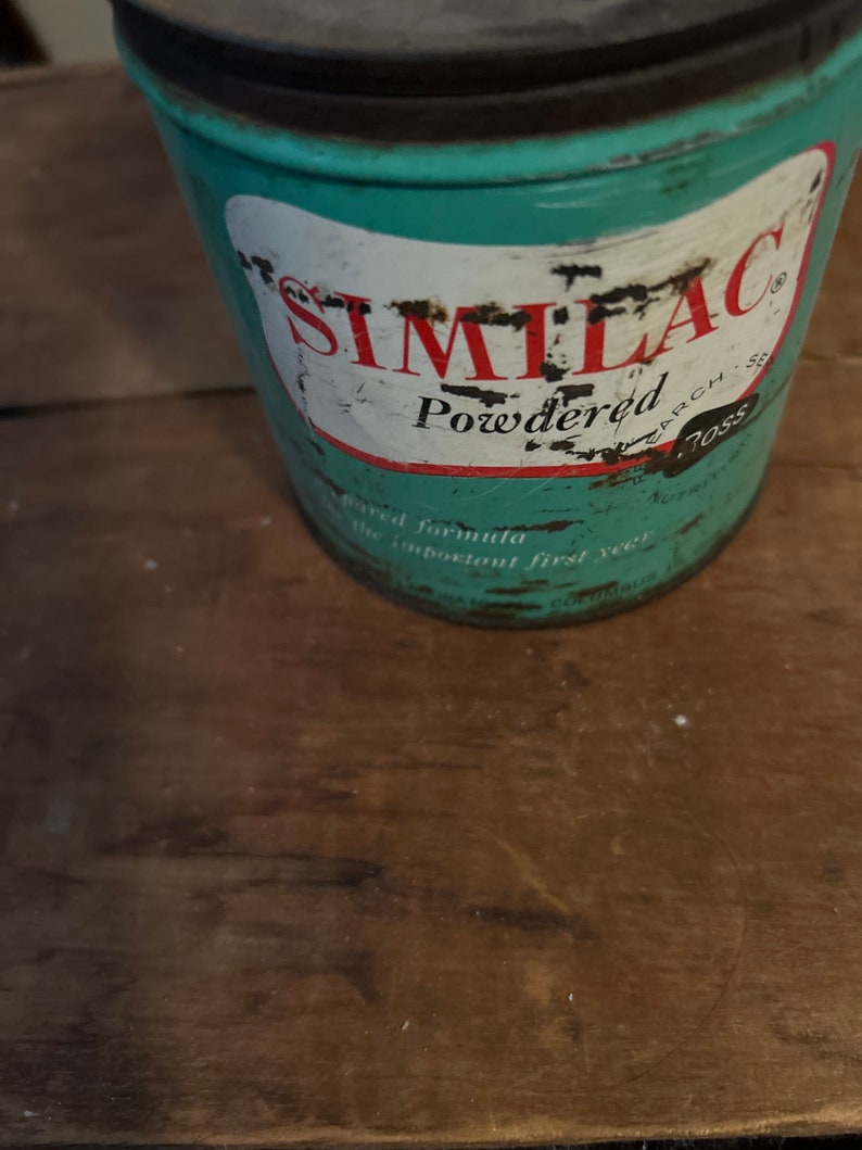 Vintage Similac Can - Etsy