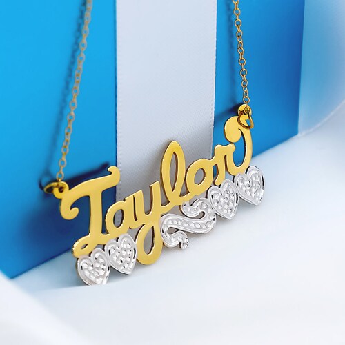 Name Plate My Name Necklace Your Name 