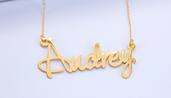 Name Necklace Name Plate Nameplate - Etsy