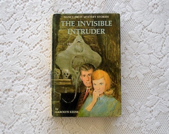 Vintage Book in the Nancy Drew Series, The Invisible Intruder