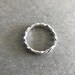 Sterling Silver Ring, Twine Twisted Silver Ring, Braided Ring, Twist ...