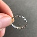 Sterling Silver Ring, Twine Twisted Silver Ring, Braided Ring, Twist ...