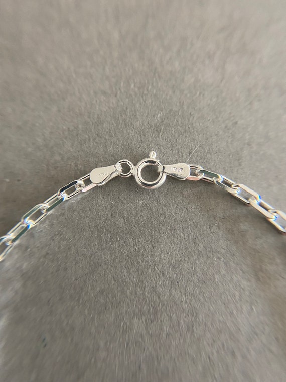 タ*カ様 【OVY 】Silver Anchor Chain Bracelet Anchor Chain Silver Bracelet - Pacific NW Boater TESTED