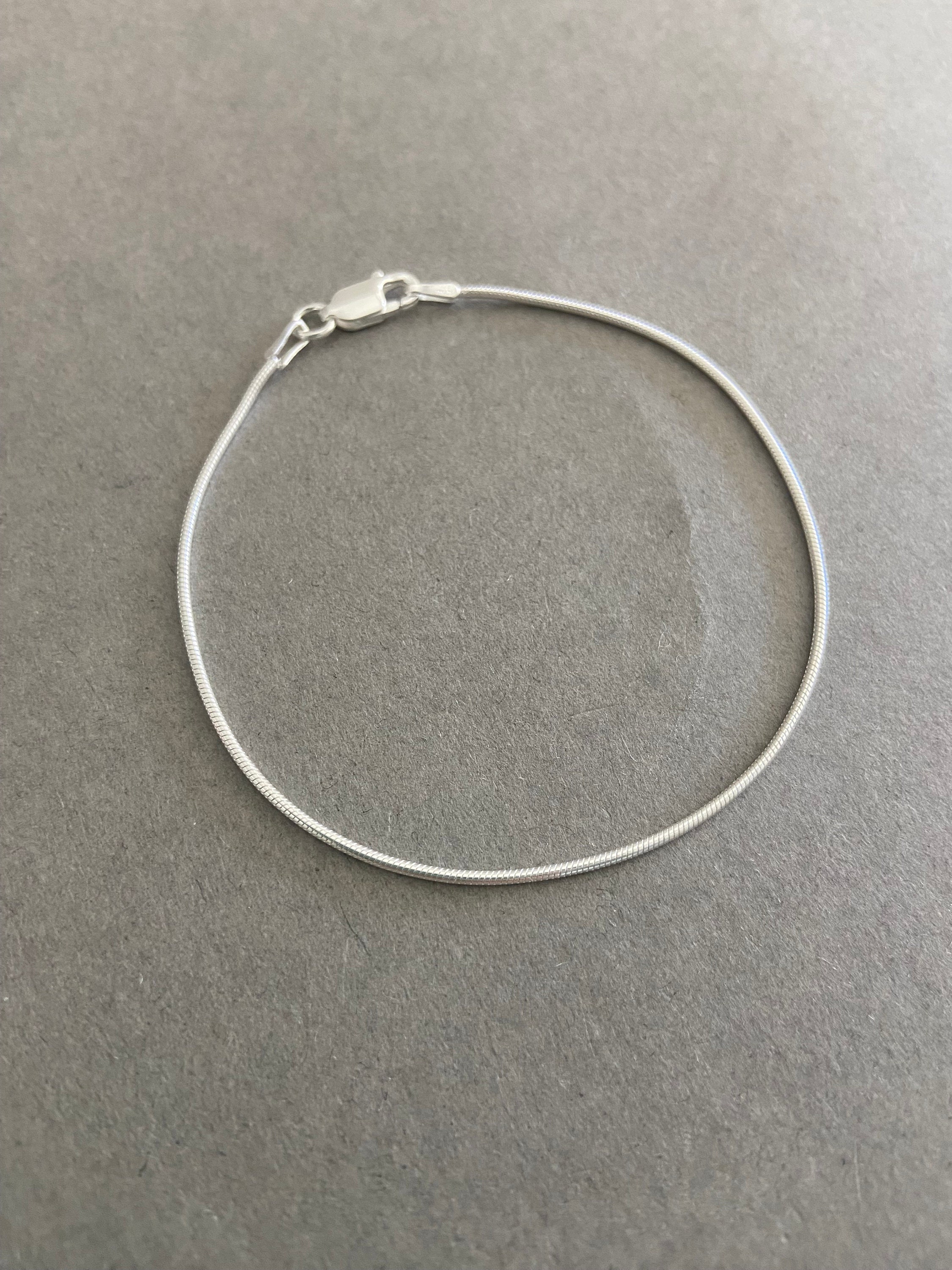 Sterling Silver Snake Chain Bracelets Sterling Silver Snake Chain Bracelets