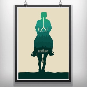 CANVAS The revenant minimalist movie poster