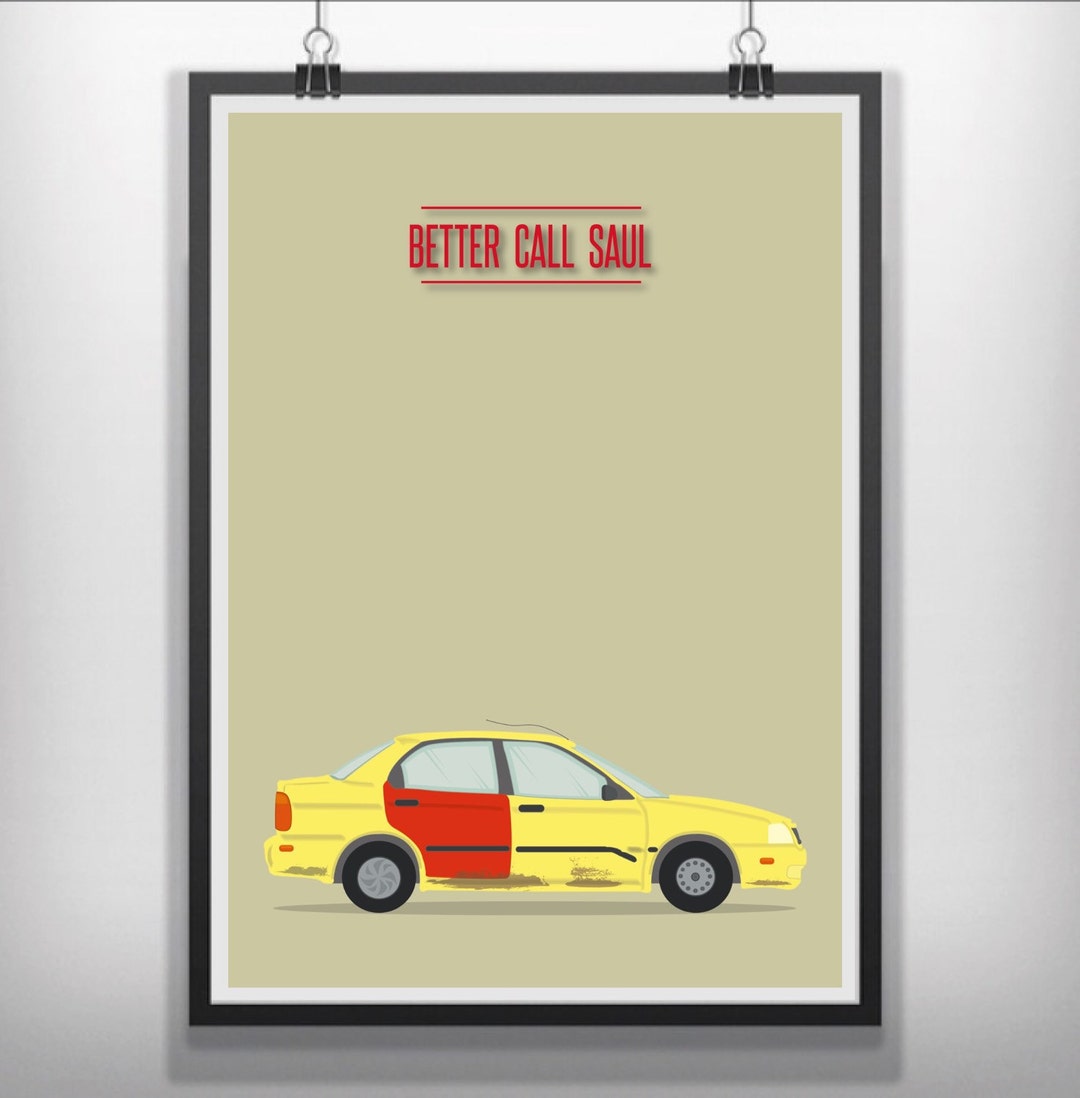 Better Call Saul Minimal Minimalist Movie Poster Breaking Bad - Etsy