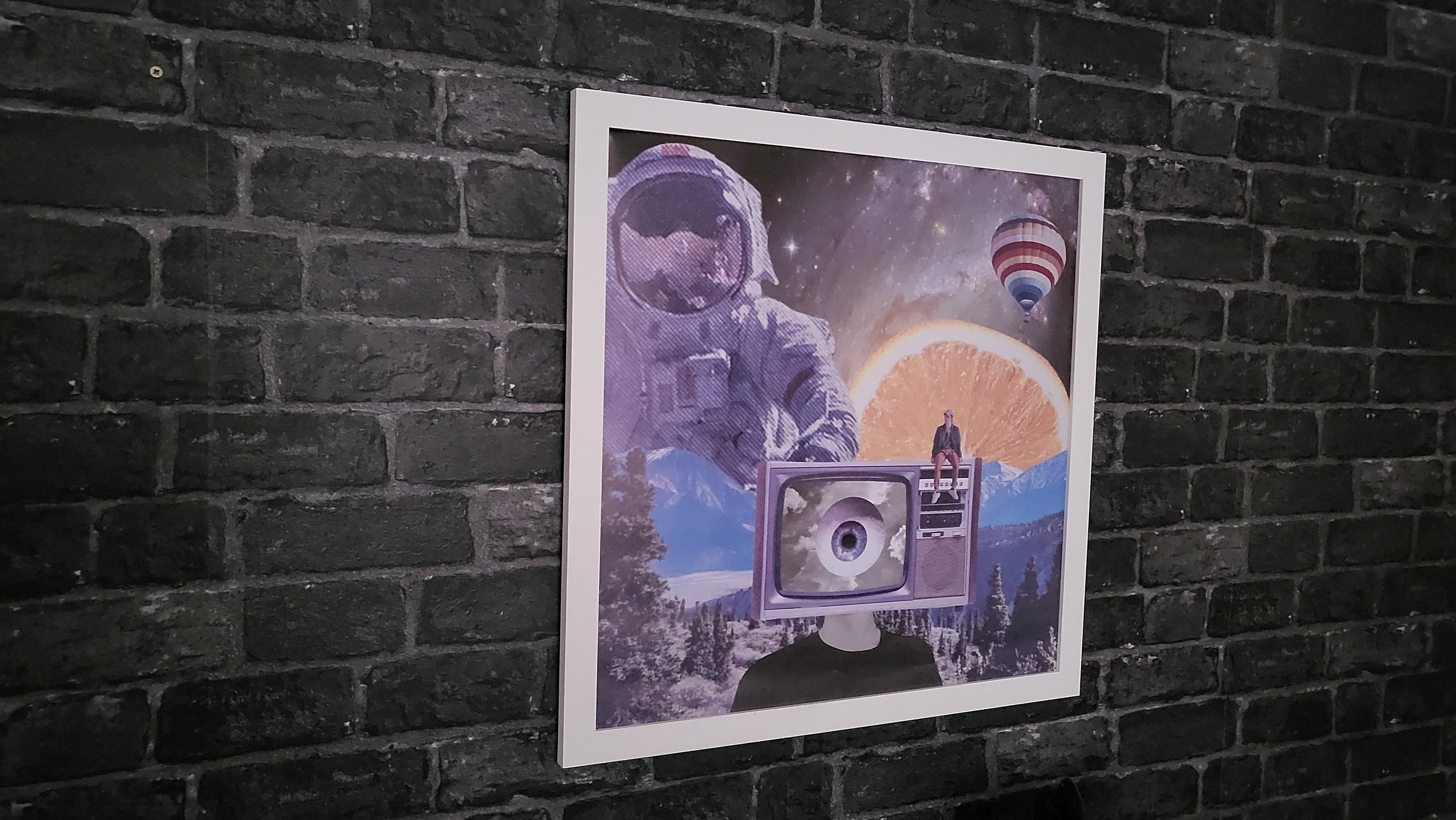 CANVAS Augmented Reality Collage Poster Print Art Artivive AR Art Deco ...