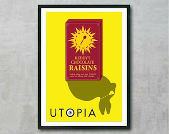 CANVAS Utopia minimal minimalist movie film print poster art