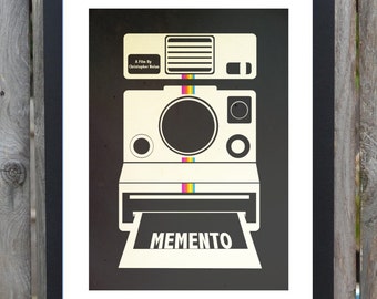 CANVAS Memento minimalist movie poster