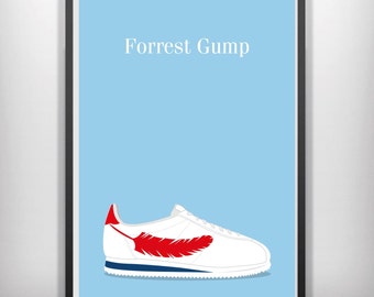 CANVAS Forrest Gump minimalist movie poster