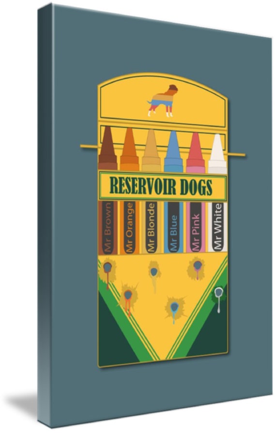RESERVOIR DOGS MOVIE POSTER FILM A4 A3 ART PRINT CINEMA